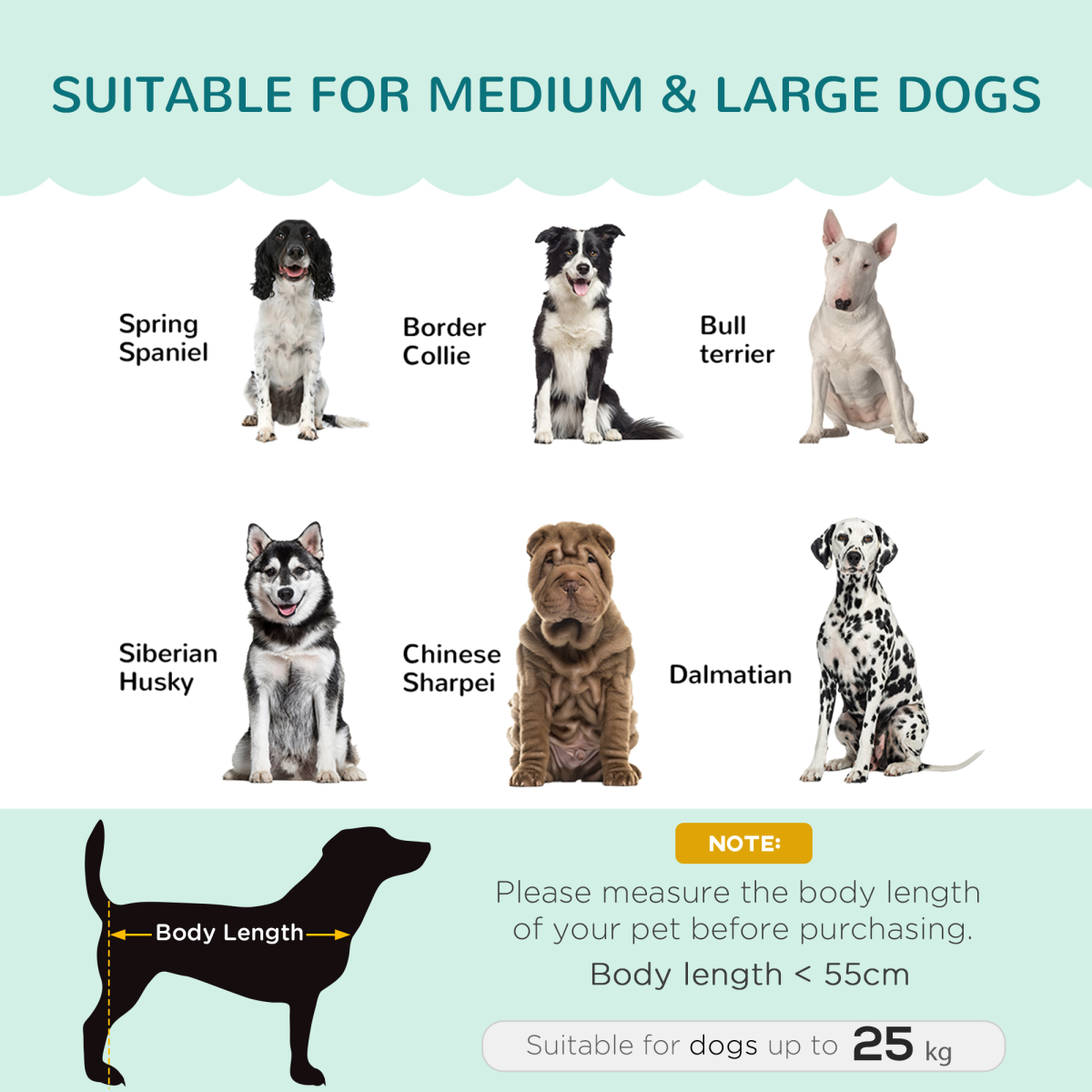 PawHut Green Dog Sofa Bed with Four Wooden Legs for Medium & Large Dogs