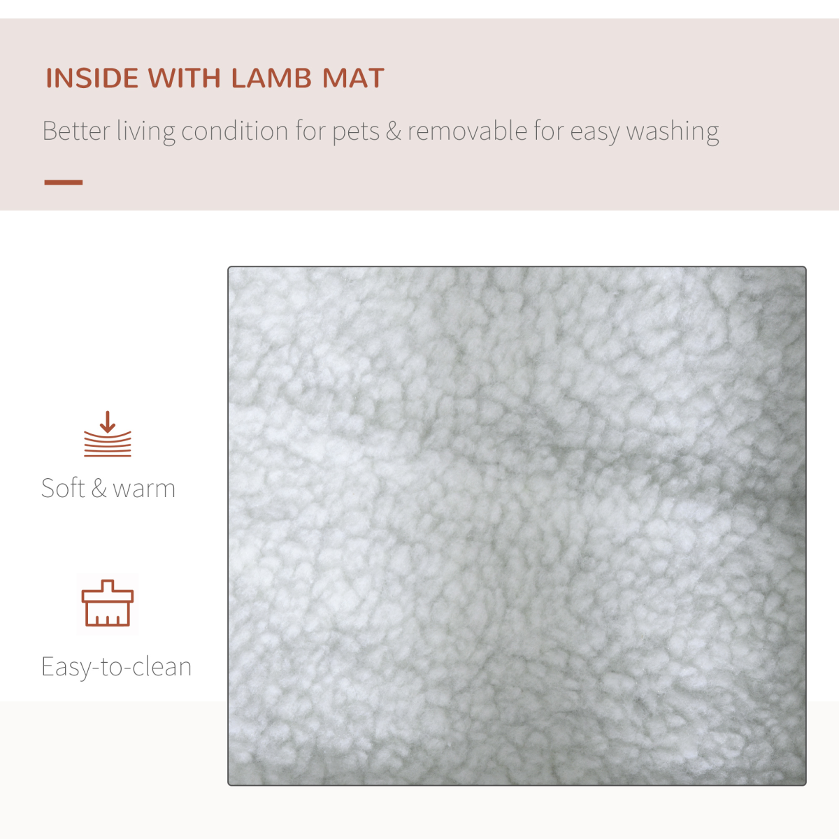 PawHut Foldable Pet Carrier with Cushion, 60x41.5x41 cm, Grey