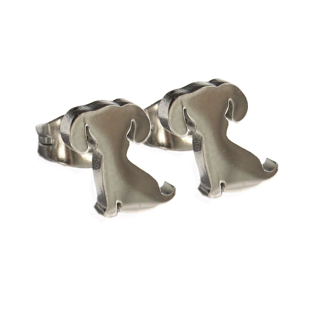 Puppy Love Stud Earrings - Hypoallergenic Stainless Steel Gift