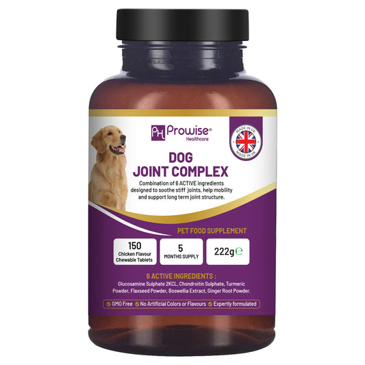 Prowise UK Dog Joint Support: 150 Chicken Chewable Tablets, 5 Months Supply