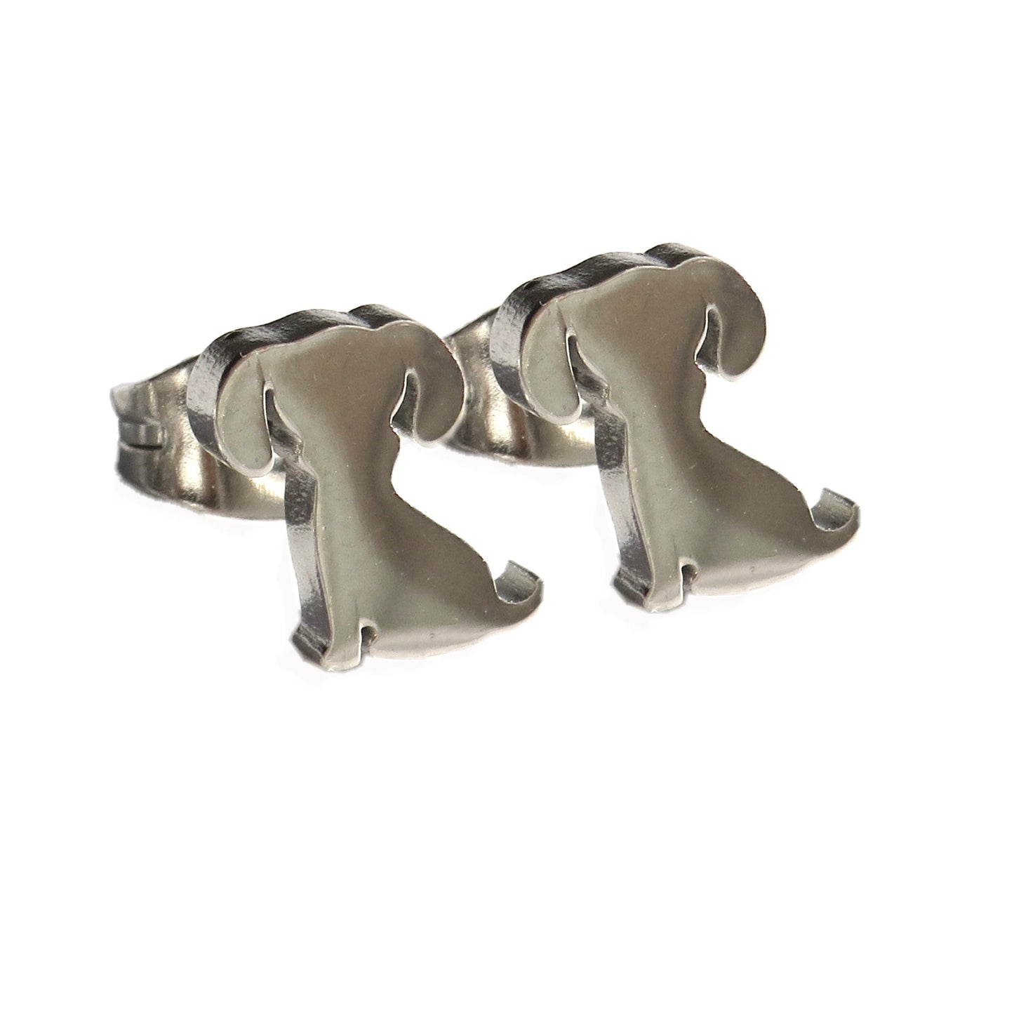 Puppy Love Stud Earrings - Hypoallergenic Stainless Steel Gift